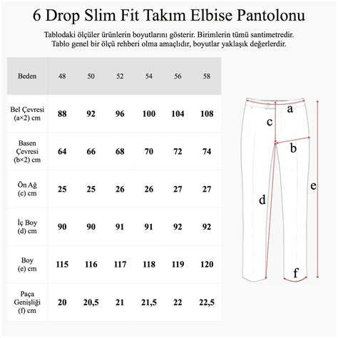 pantolon için ölçü nasıl alınır